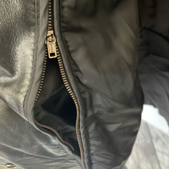 Oversized Leather jacket - Picture 6 of 9